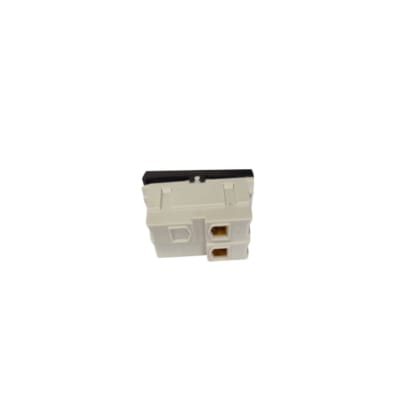 Modulo Interruptor Timbre Linea Crystal Black 3