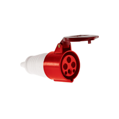 Enchufe Industrial Hembra Volante 32A 380V 3P+T STANFORD