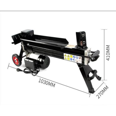 Astilladora Partidora Cortador Leña Motor Eléctrico 220V 7 TON 4