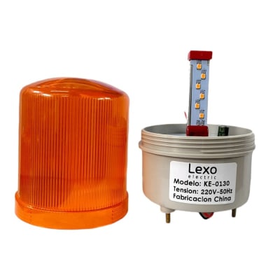 Baliza Giratoria Led 220v Amarillo 2