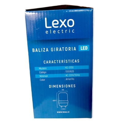 Baliza Giratoria Led 220v Amarillo 4