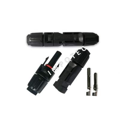 Conector MC4 Single,  para Paneles Solares 1