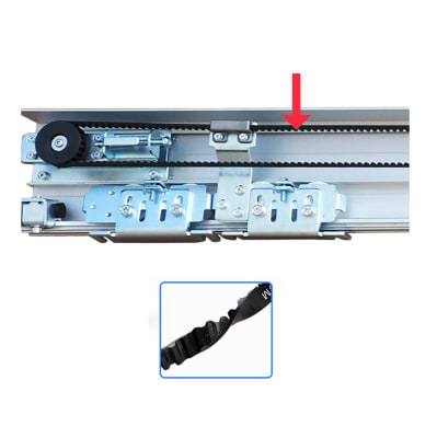 Correa Plástica Dentada 7mt 3