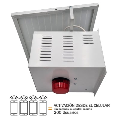 Alarma Comunitaria GSM Solar 200 Usuarios 1