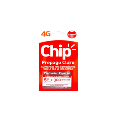 Chip Claro Prepago 1