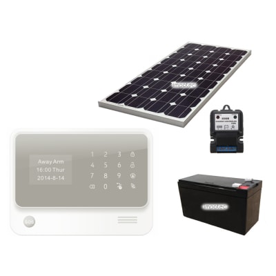 Kit Solar para Alarma Wifi y GSM 1