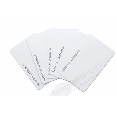 Pack 50 Unidades  Tarjeta De Proximidad Rfid 125 Khz Impotec 1
