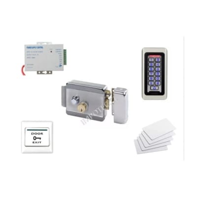 Kit Cerradura Chapa Electrica Control Acceso Rfid  Impotec 1