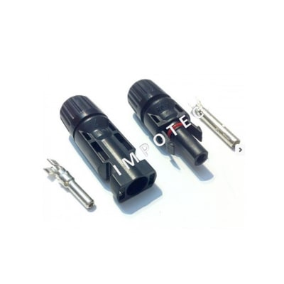 Conector MC4 Single,  para Paneles Solares 2