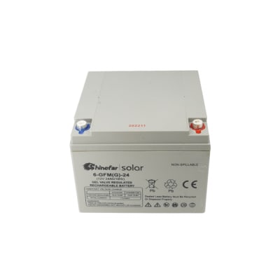 Bateria Solar 12V 24 AH Ciclo Profundo