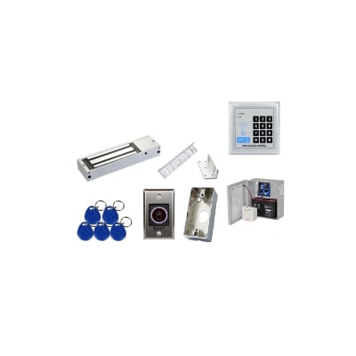 Kit Completo Control de Acceso con Cerradura 500KG + Batería de Respaldo 1