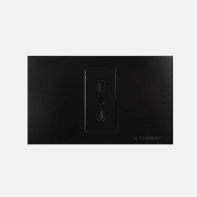 Tomacorriente Simple 10A/16A UltraSmart Black 1