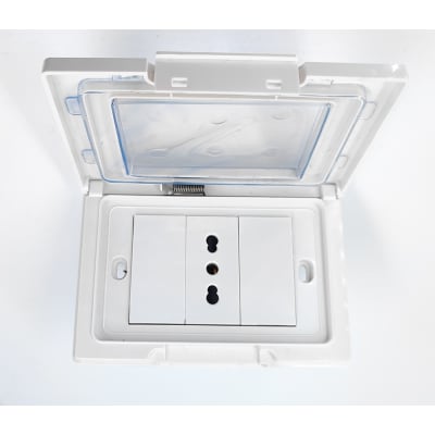Hidrobox Tomacorriente Simple 10/16 A