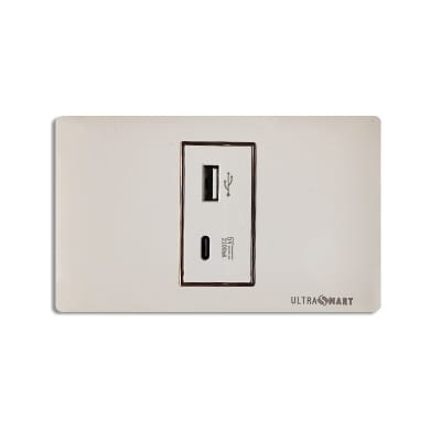 Cargador USB + Tipo C Muro Linea Advantage