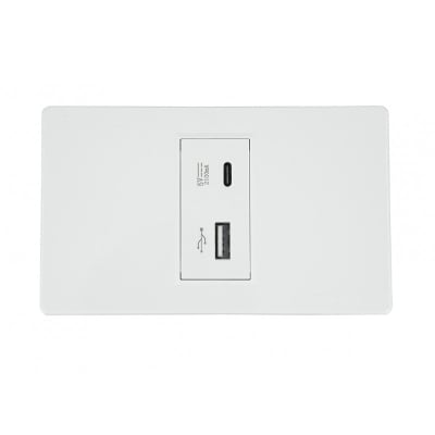 Cargador Usb Muro + tipo C 2100mA / DC5V UltraSmart Standard