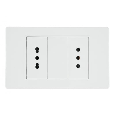 Tomacorriente Simple 10A+16A/250V UltraSmart Standard