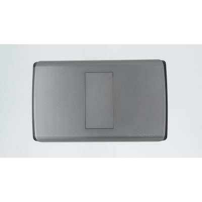 Placa Simple Enchufe o Interruptor UltraSmart Grey 1