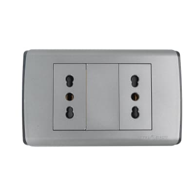 Tomacorriente Doble 10A/16A UltraSmart Grey