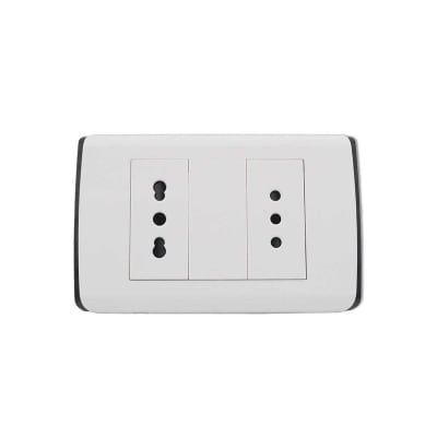Tomacorriente Simple 10A+16A/250V UltraSmart Style White