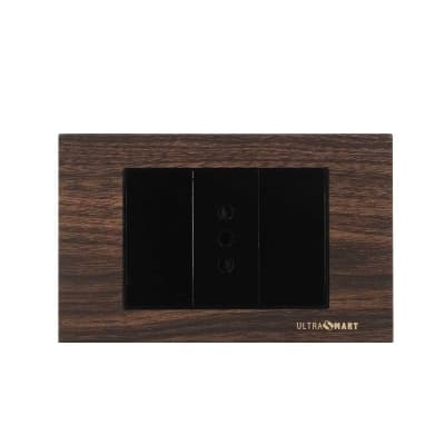 Tomacorriente Simple 10A Wood