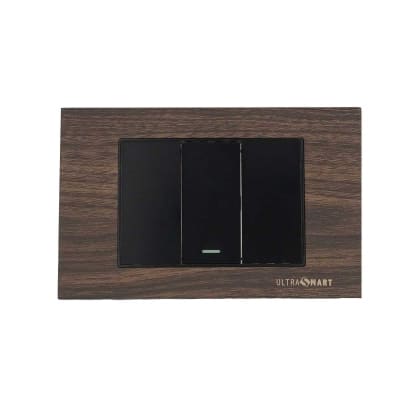 Interruptor Simple 9/12  Wood 1