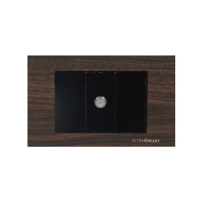 Toma TV Cable Muro UltraSmart Wood 1