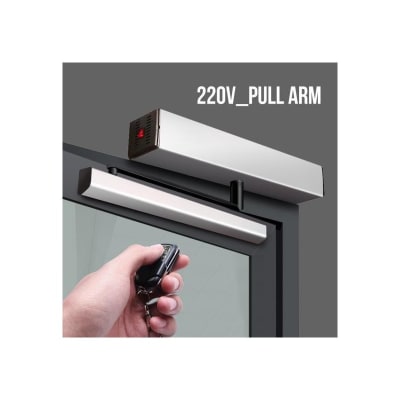 Sistema Abre Puerta Batiente Automatico Push (Empuje) Pull (Tirar) 6