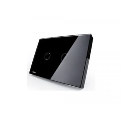 Smart Switch 2 Canales Negro Para Alarma G90 Plus 2