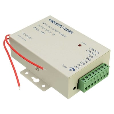 Fuente de  Poder Control de Acceso 12V 3A 2