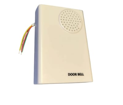 Timbre con cable de 12V para material ABS ignífugo