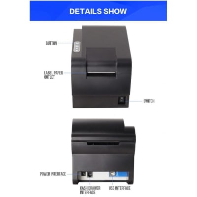 Impresora Termica Etiquetas Autoadhesivas 20mm-60mm 16