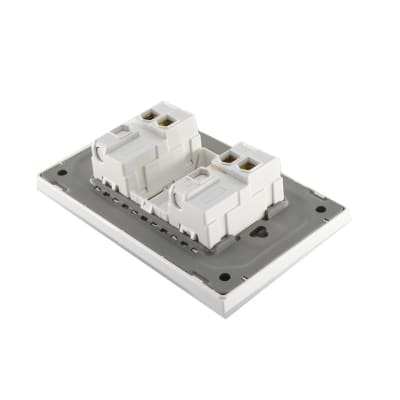 Interruptor 9/12 2 Modulos Linea Crystal 8