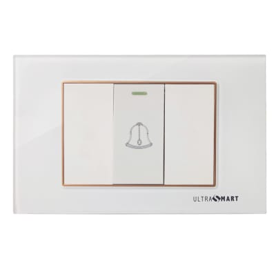 Pulsador Timbre Linea Crystal Advantage 1