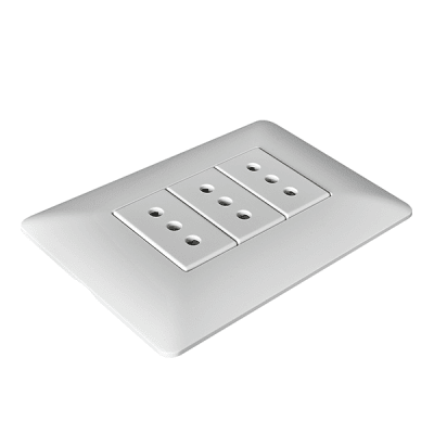 Tomacorriente Triple 10A STANFORD 4