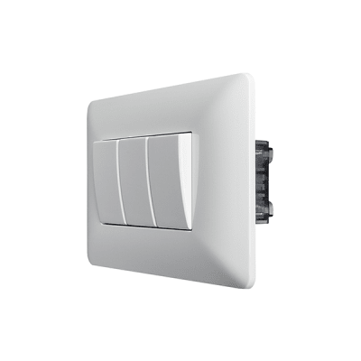 Interruptor Triple 9/32 10A STANFORD 2