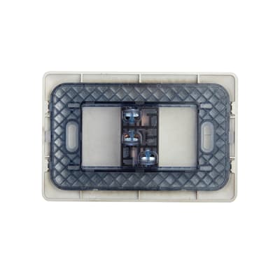 Tomacorriente Simple 10A STANFORD Café 3