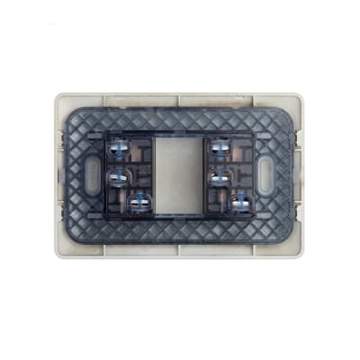 Tomacorriente Doble 10A STANFORD Café 3