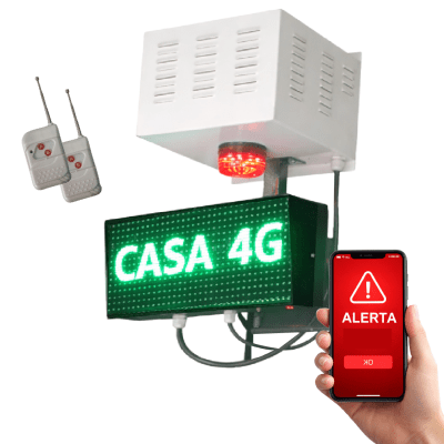 Alarma comunitaria 4G con display identificador 1
