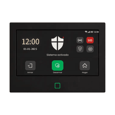 Kit de alarma WiFi + 4G con panel táctil