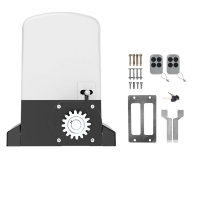 Kit Motor Porton Automatico 2500kg Uso Condominio + 5m Cremalleras 2