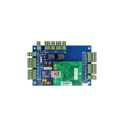 Panel Control de Acceso 1 Puerta + 1 Lector RFID + Boton Salida + Fuente UPS + Software 10