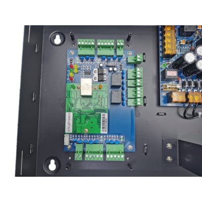 Panel Control de Acceso 2 Puertas + Fuentes UPS + Software 3