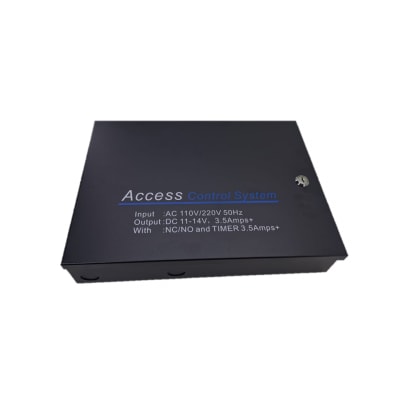 Panel Control de Acceso 2 Puertas + Fuentes UPS + Software 4