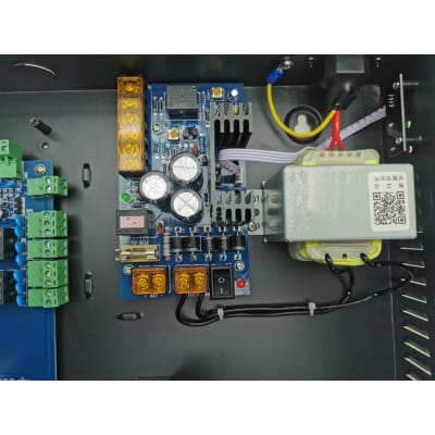Panel Control de Acceso 4 Puertas + Fuentes UPS + Software 5