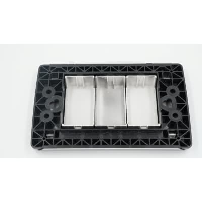 Placa Doble Triple Enchufe o Interruptor UltraSmart Grey 2