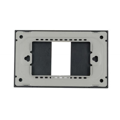 Placa Simple Enchufe o Interruptor UltraSmart Crystal Black 1