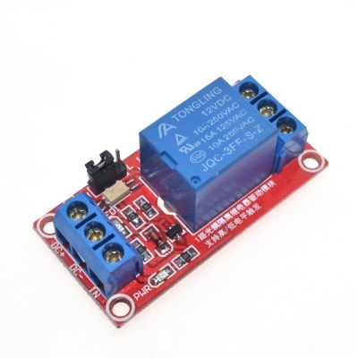 Rele Relay 12v Trigger Alto y Bajo Arduino 1 Canal 2