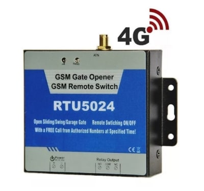 Abre Porton Celular RTU 5024 4G + Fuente de Poder y Chip 2