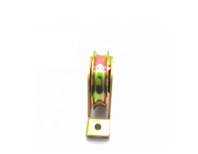 Rueda para Porton con soporte de montaje ranura en U 85mm 1