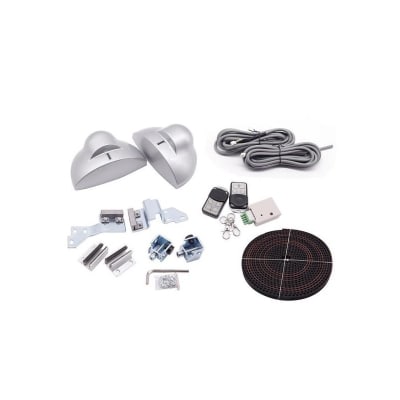 Sistema de Apertura 2 hojas Puertas de Vidrio Corredera 5